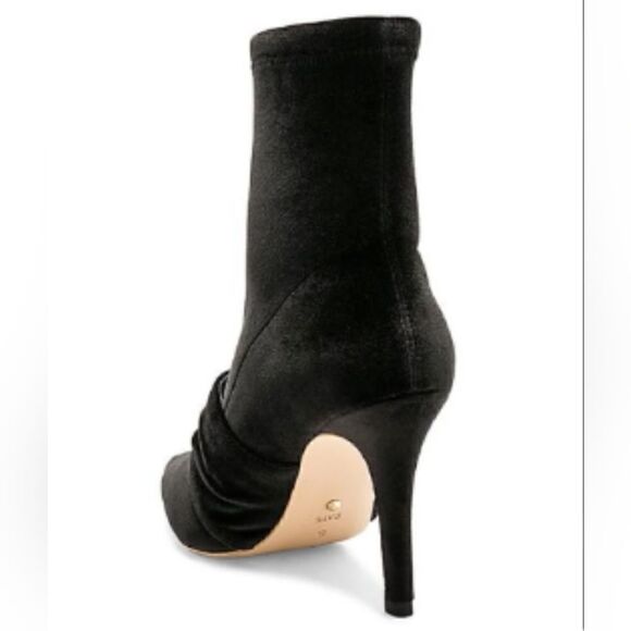 Raye Jeweled Whimsigoth Witchy Feminine Dark Academia Edgy Chic Velvet Boots 7 ½ - Picture 7 of 13